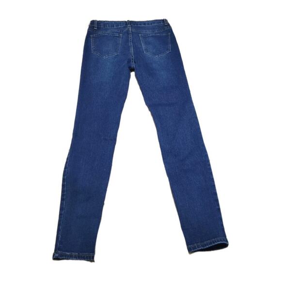 LEV Denim Jeans Junior's Size 5 Skinny Jeans Style LV021 Mid-Rise Blue Stretch - Picture 8 of 9